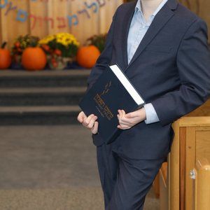 Boy's Navy Blue Suit